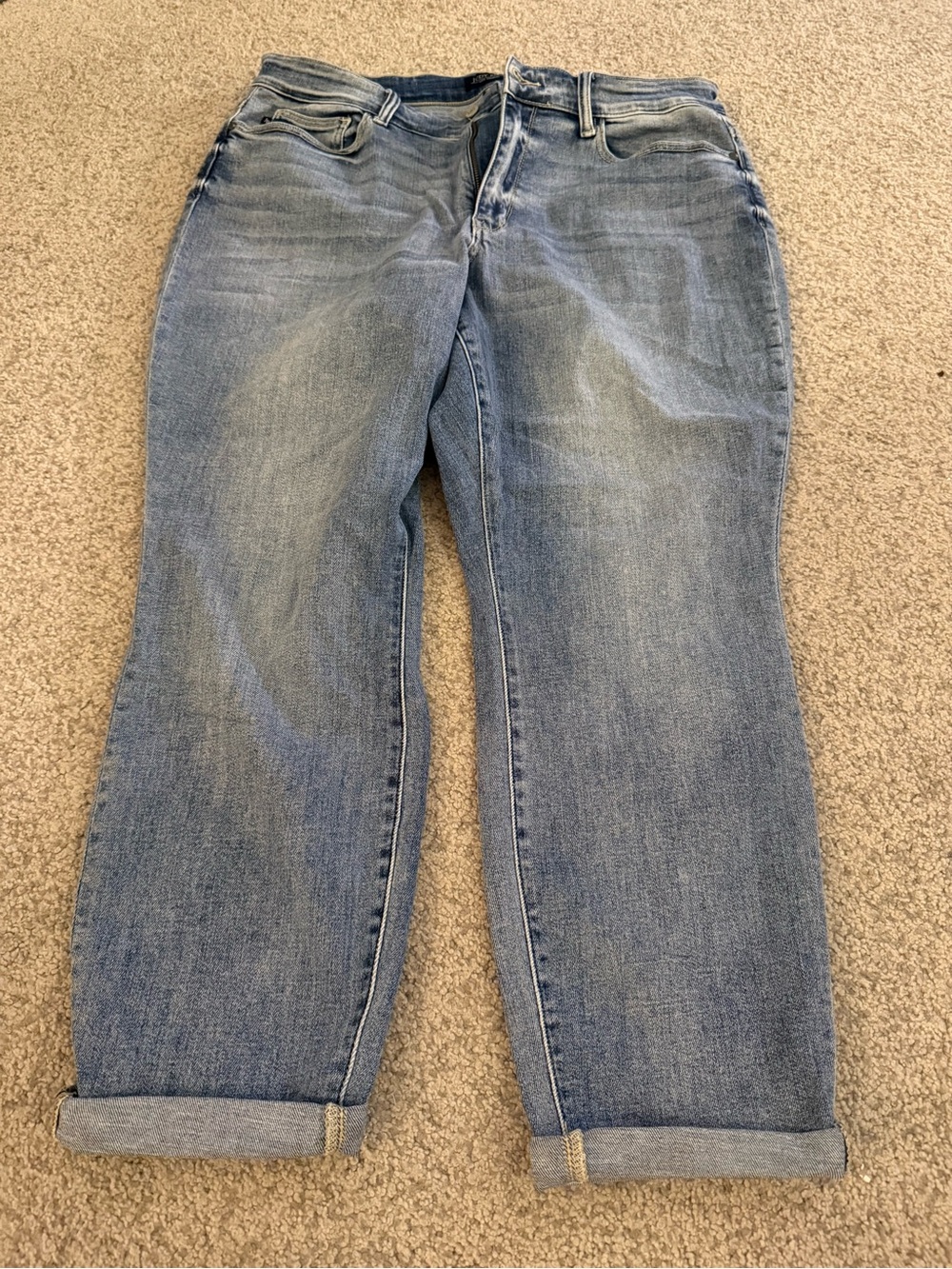 Judy Blue Light Blue Boyfriend Jeans